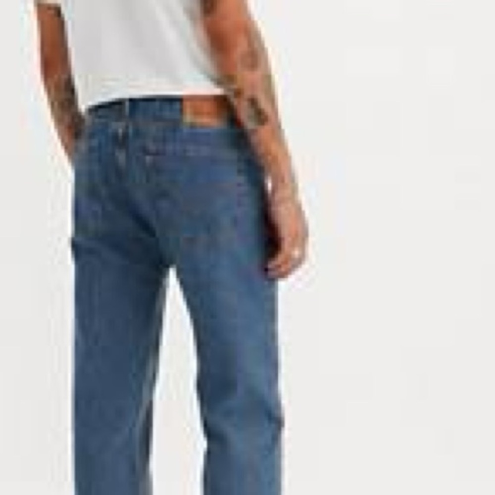 Levi’s 505 Relaxed Fit Straight Stretch Jeans 38x30 NWT